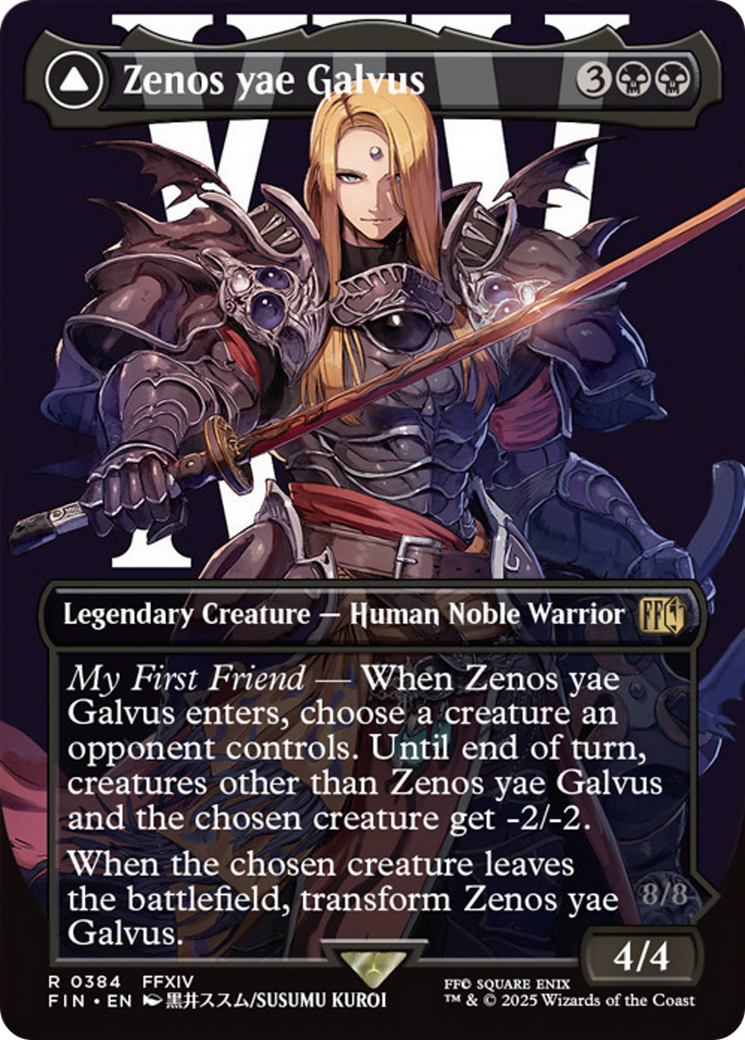 Image of Zenos yae Galvus // Shinryu, Transcendent Rival (Borderless) [FINAL FANTASY]
