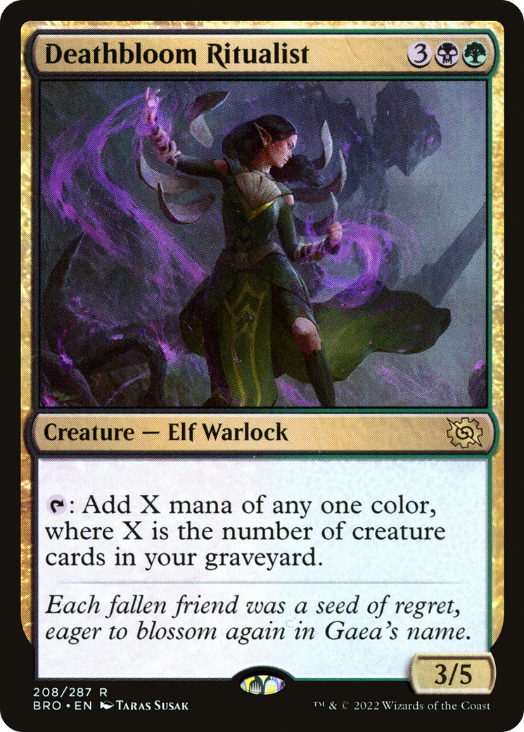 Image of Deathbloom Ritualist [The Brothers' War]