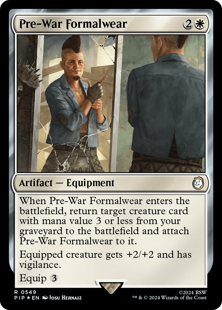 Image of Pre-War Formalwear (Surge Foil) [Fallout]