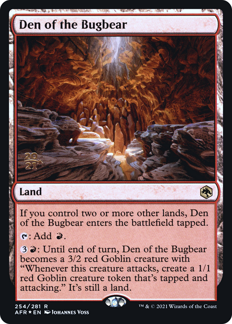 Image of Den of the Bugbear [Dungeons & Dragons: Adventures in the Forgotten Realms Prerelease Promos]