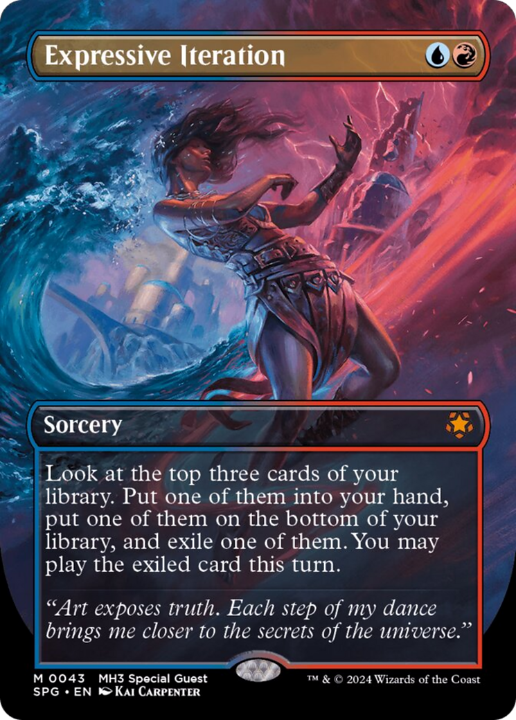 Image of Expressive Iteration (Borderless) [Modern Horizons 3 Special Guests]