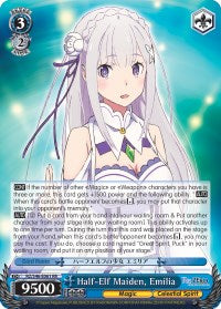 Image of Half-Elf Maiden, Emilia (RZ/S46-E061 RR) [Re:ZERO]
