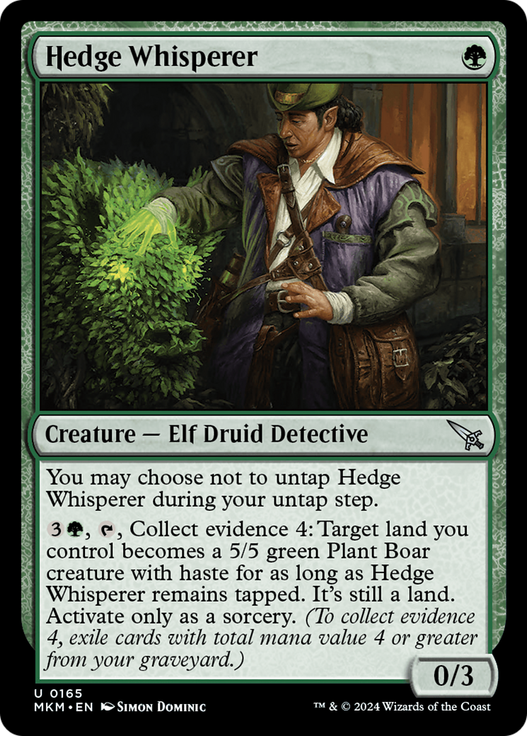 Image of Hedge Whisperer [Murders at Karlov Manor]