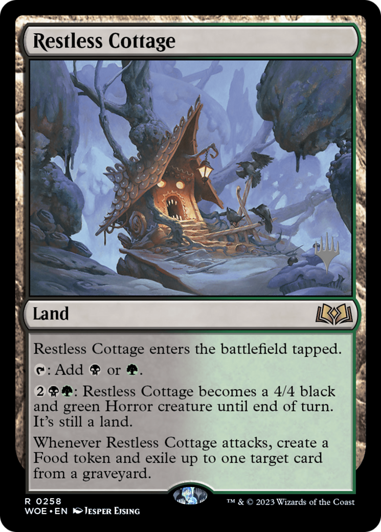 Image of Restless Cottage (Promo Pack) [Wilds of Eldraine Promos]