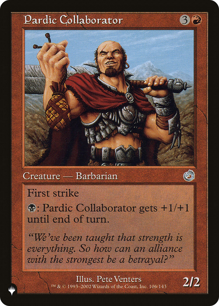 Image of Pardic Collaborator [The List]