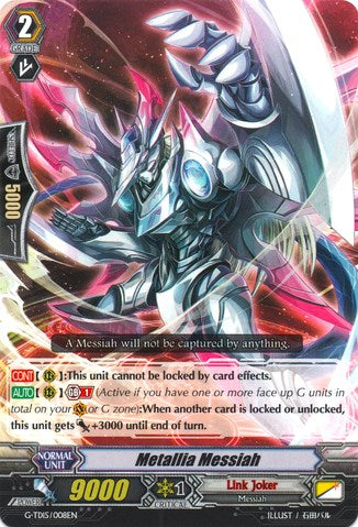 Image of Metallia Messiah (G-TD15/008EN) [Messiah Dragon of Rebirth]