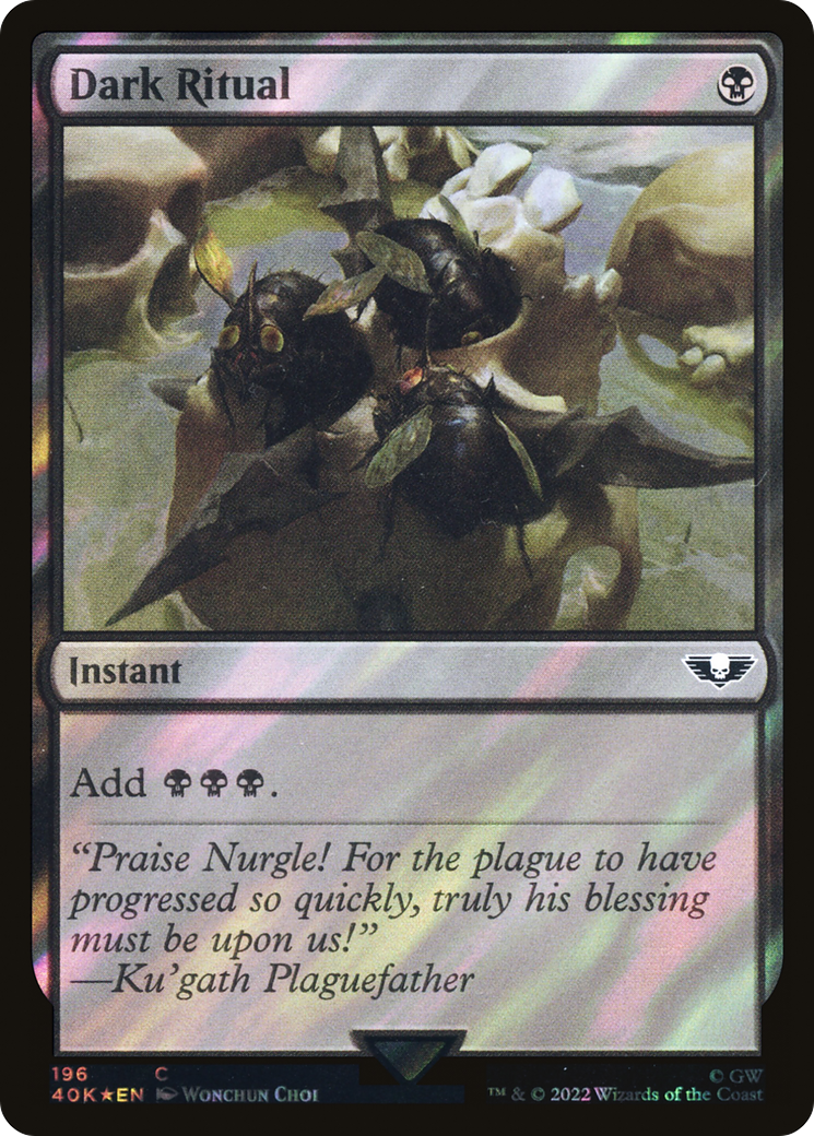 Image of Dark Ritual (Surge Foil) [Warhammer 40,000]