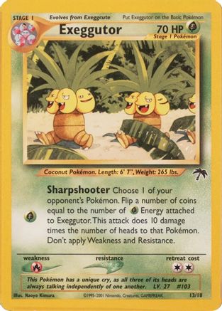 Image of Exeggutor (13/18) [Southern Islands]