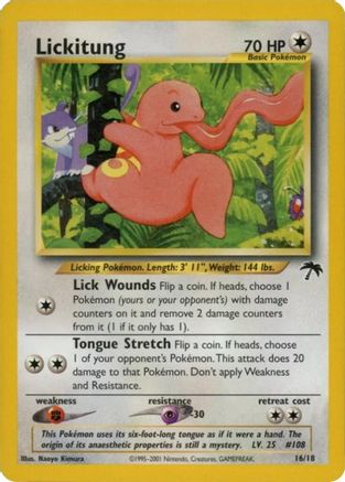 Image of Lickitung (16/18) [Southern Islands]