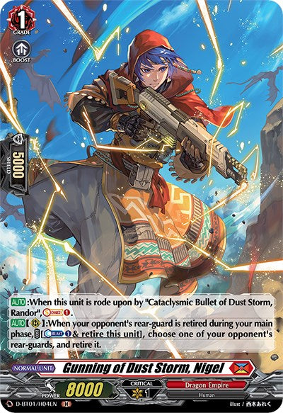 Image of Gunning of Dust Storm, Nigel (D-BT01/H04EN) [Genesis of the Five Greats]
