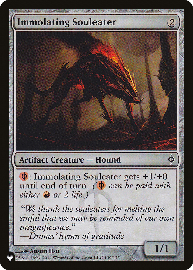 Image of Immolating Souleater [The List]