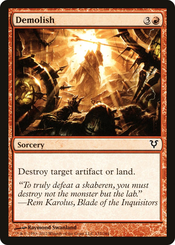 Image of Demolish [Avacyn Restored]