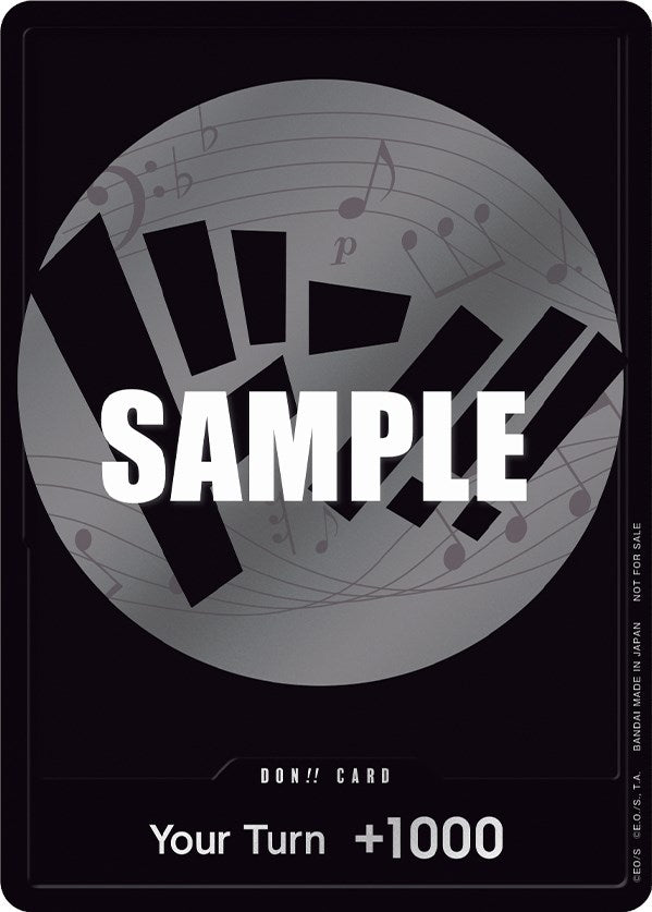 Image of DON!! Card (Silver) [One Piece Promotion Cards]