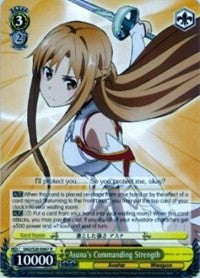 Image of Asuna's Commanding Strength (SAO/S20-E007 R) [Sword Art Online]