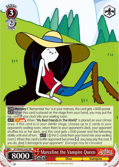 Image of Marceline the Vampire Queen (AT/WX02-042 RR) [Adventure Time]