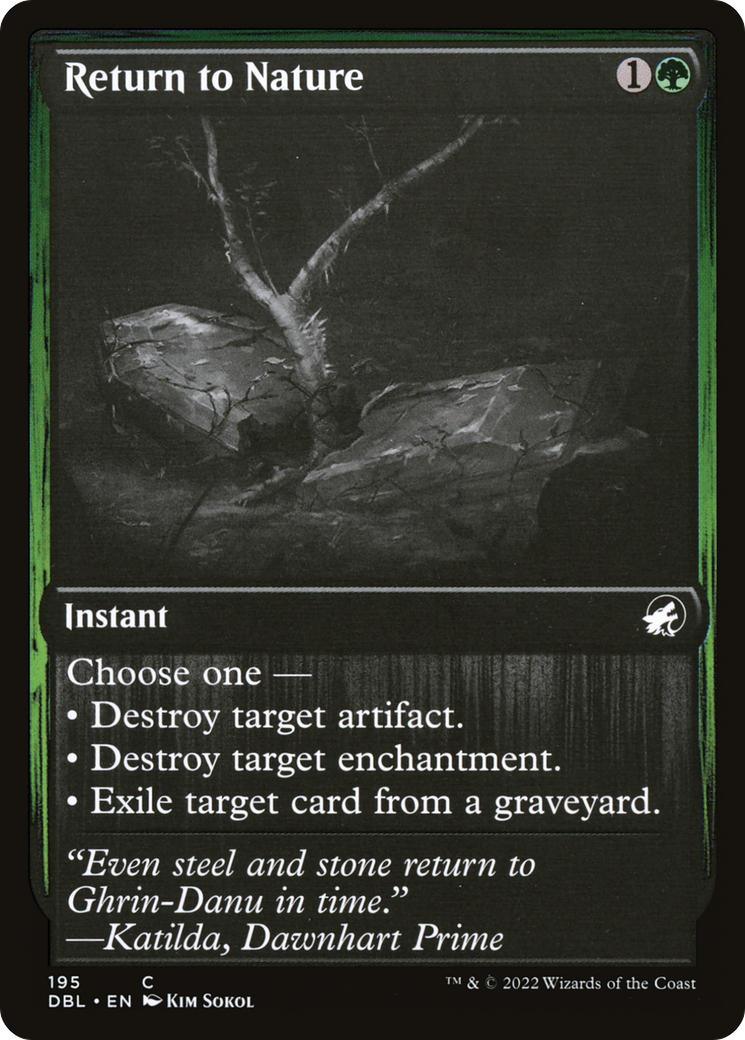 Image of Return to Nature [Innistrad: Double Feature]