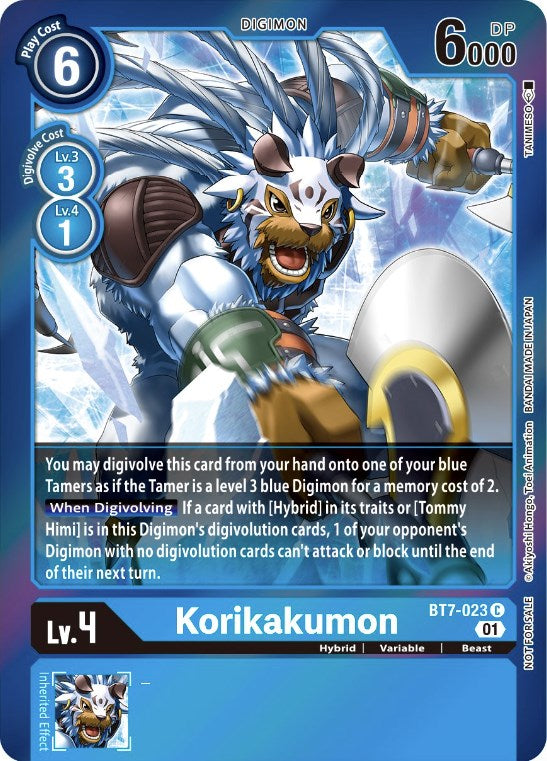 Image of Korikakumon [BT7-023] (Event Pack 3) [Next Adventure Promos]