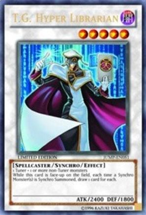 Image of T.G. Hyper Librarian [JUMP-EN051] Ultra Rare