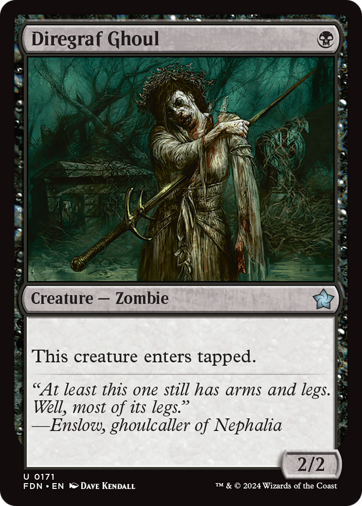 Image of Diregraf Ghoul [Foundations]