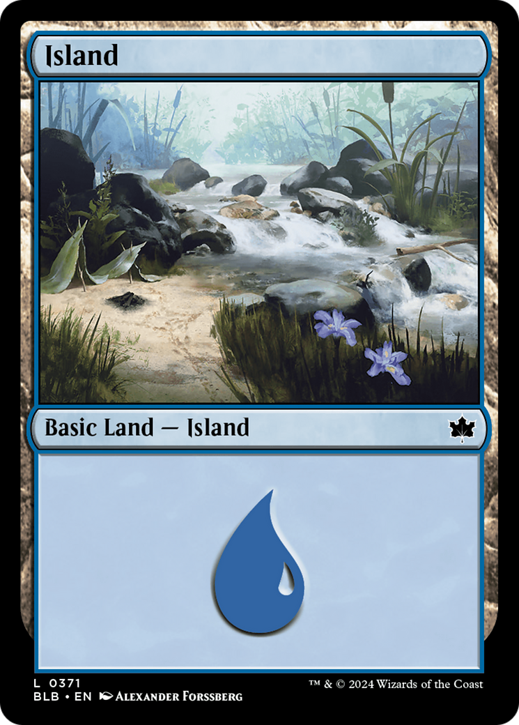 Image of Island (0371) [Bloomburrow]