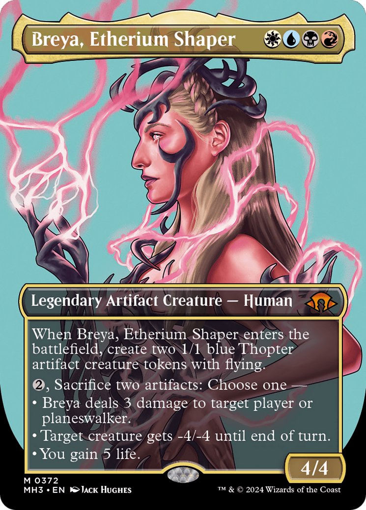 Image of Breya, Etherium Shaper (Borderless) [Modern Horizons 3]