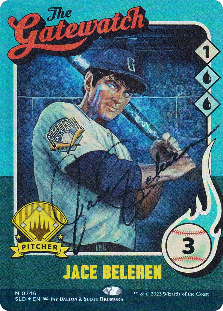 Image of Jace Beleren (746) (Autographed) [Secret Lair Drop Series]
