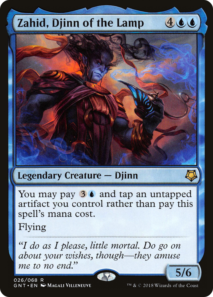 Image of Zahid, Djinn of the Lamp [Game Night 2018]