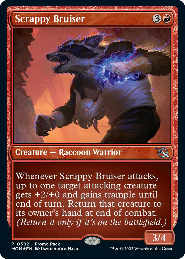Image of Scrappy Bruiser (Promo Pack) [March of the Machine Promos]