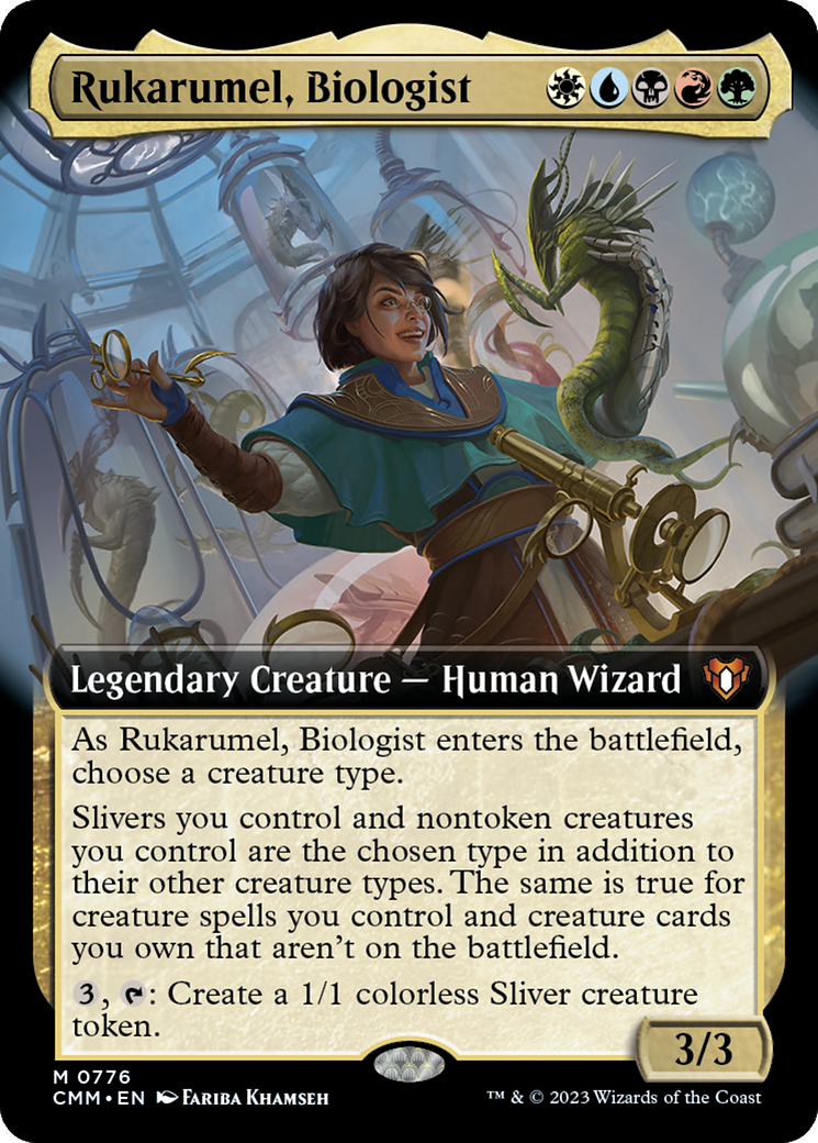 Image of Rukarumel, Biologist (Extended Art) [Commander Masters]