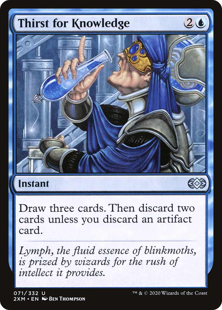 Image of Thirst for Knowledge [Double Masters]
