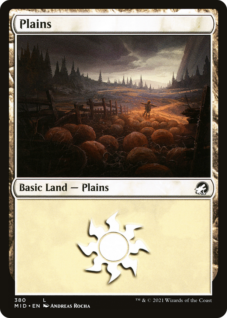 Image of Plains (380) [Innistrad: Midnight Hunt]