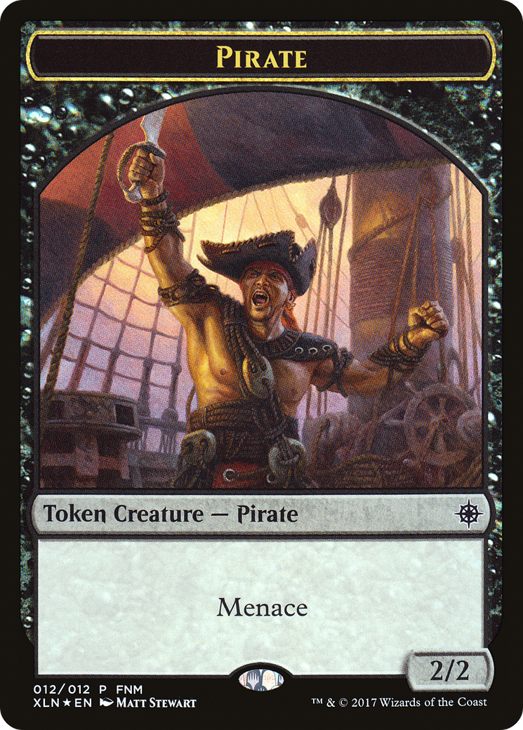 Image of Pirate // Treasure Double-Sided Token [Friday Night Magic 2017]