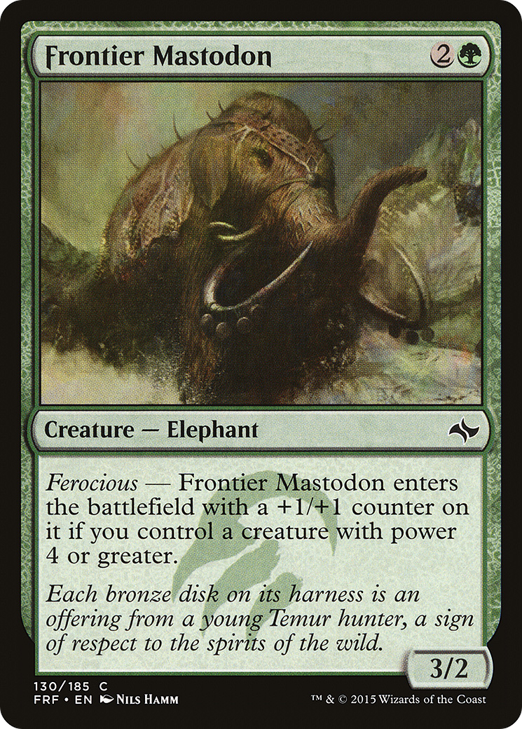 Image of Frontier Mastodon [Fate Reforged]