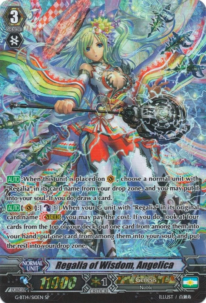Image of Regalia of Wisdom, Angelica (G-BT14/S10EN) [Divine Dragon Apocrypha]