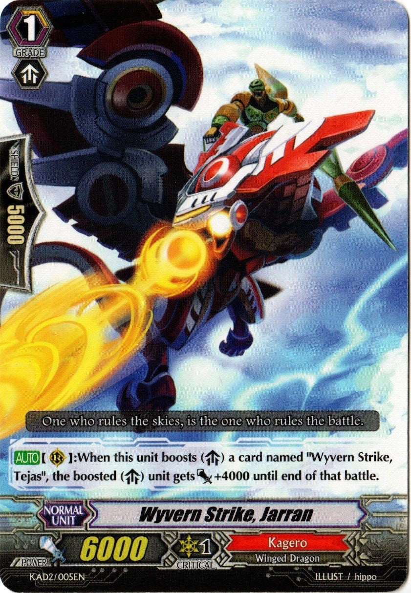 Image of Wyvern Strike, Jarran (KAD2/005EN) [Kero Kero Ace Pack]
