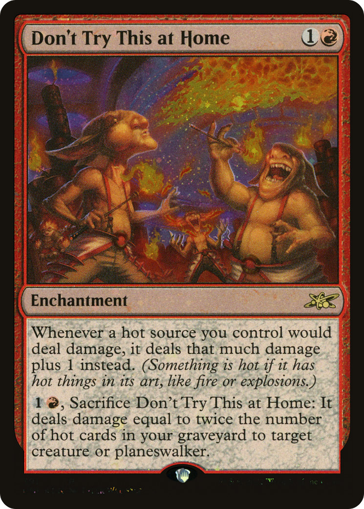 Image of Don't Try This at Home (Galaxy Foil) [Unfinity]