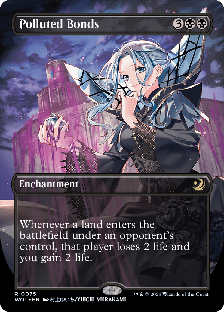 Image of Polluted Bonds (Anime Borderless) [Wilds of Eldraine: Enchanting Tales]