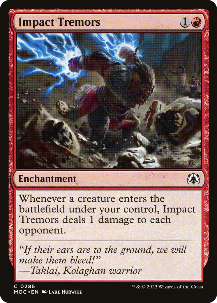 Image of Impact Tremors [March of the Machine Commander]