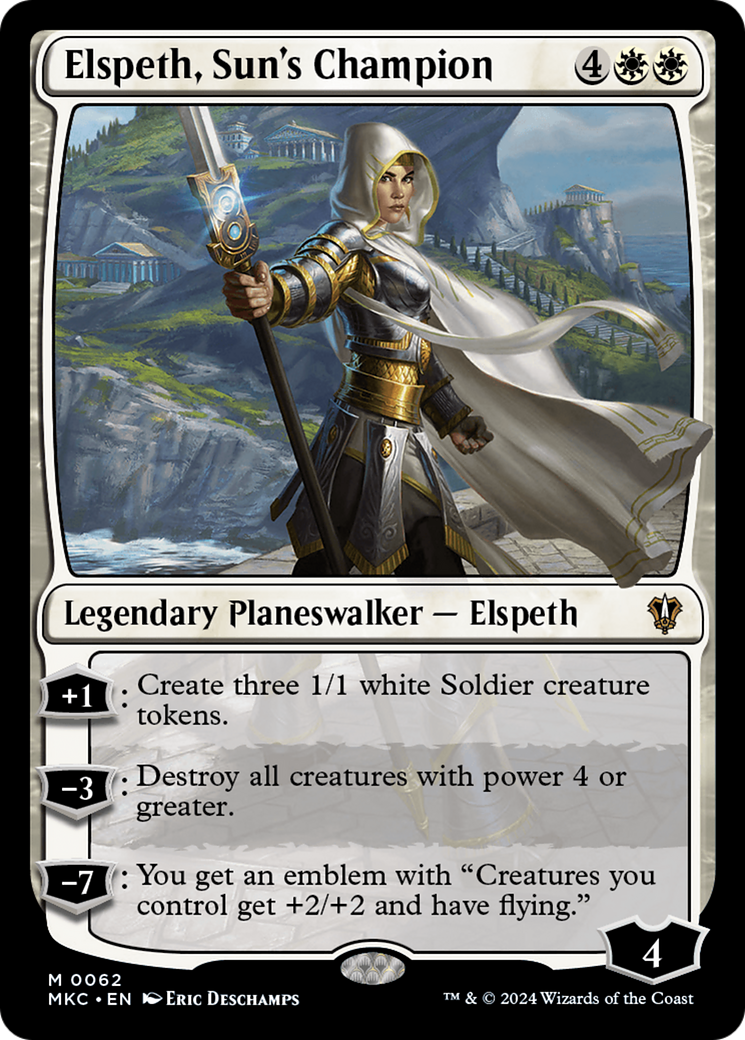 Image of Elspeth, Sun's Champion [Murders at Karlov Manor Commander]