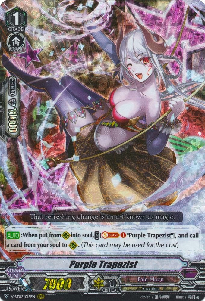Image of Purple Trapezist (V-BT02/012EN) [Strongest! Team AL4]