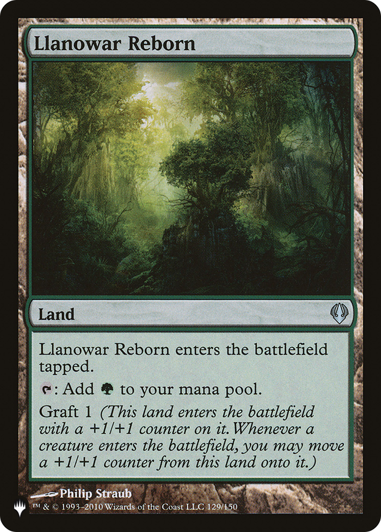 Image of Llanowar Reborn [The List]