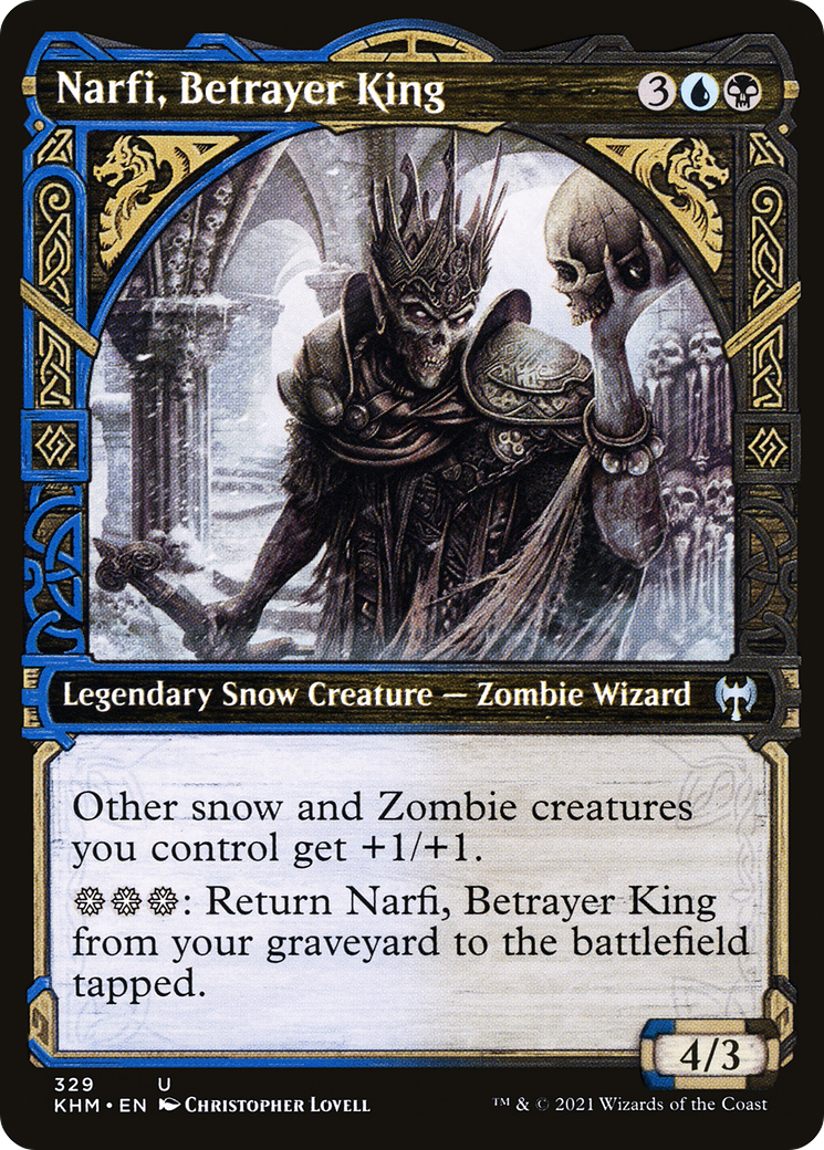 Image of Narfi, Betrayer King (Showcase) [Kaldheim]