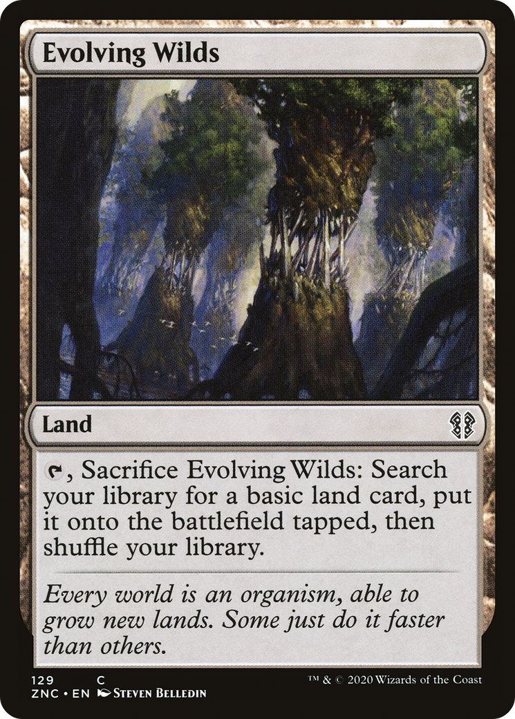 Image of Evolving Wilds [Zendikar Rising Commander]