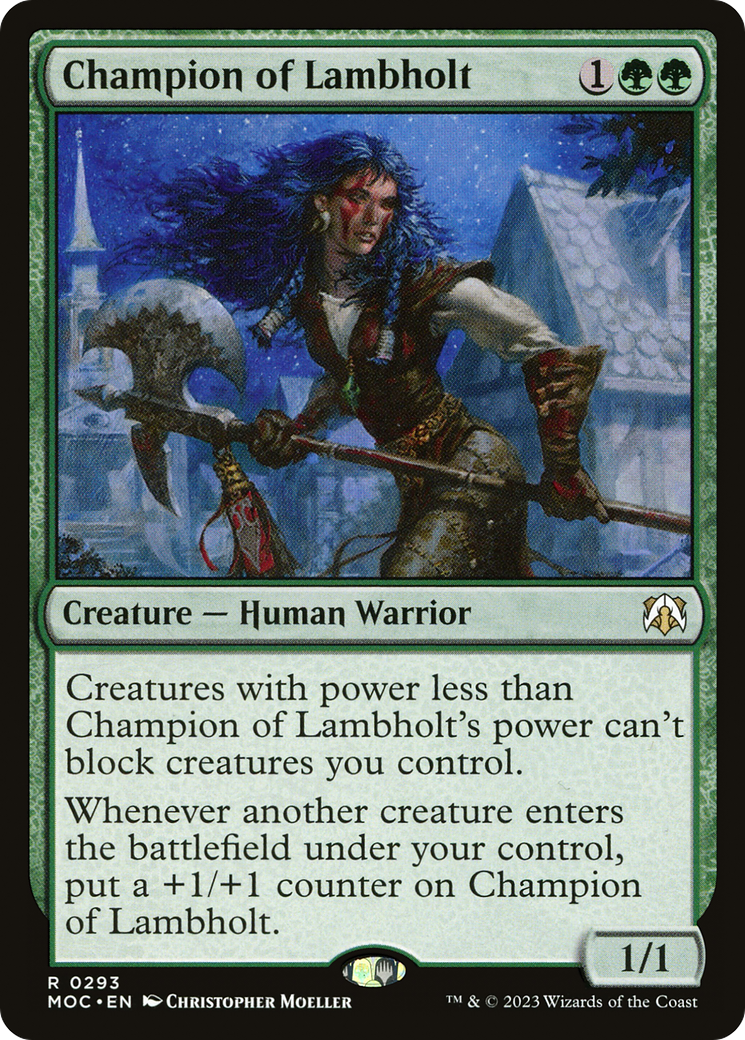 Image of Champion of Lambholt [March of the Machine Commander]
