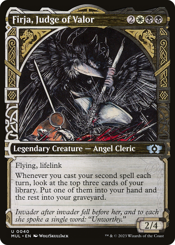 Image of Firja, Judge of Valor [Multiverse Legends]