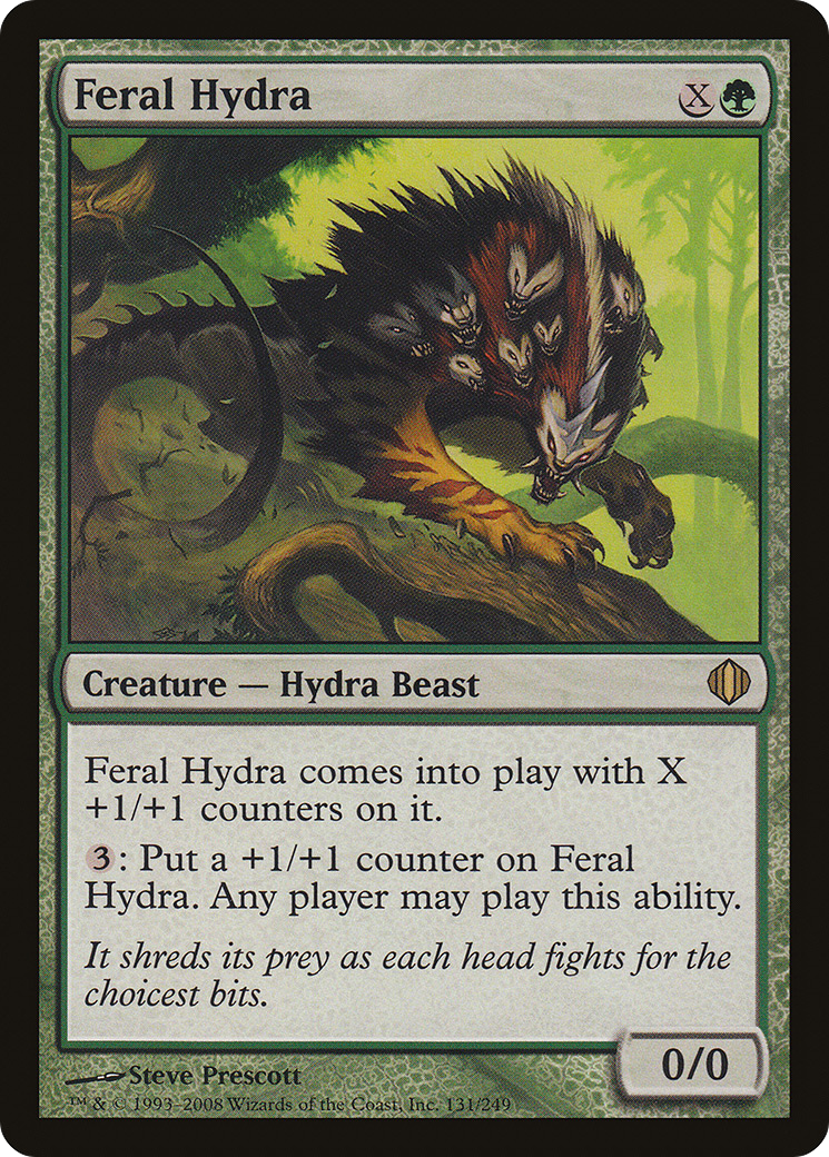 Image of Feral Hydra [Shards of Alara]
