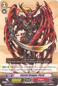 Image of Garnet Dragon, Flash (BT04/070EN) [Eclipse of Illusionary Shadows]