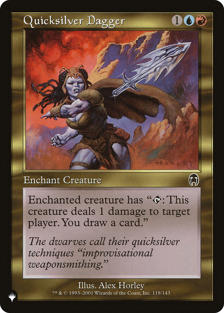 Image of Quicksilver Dagger [The List]