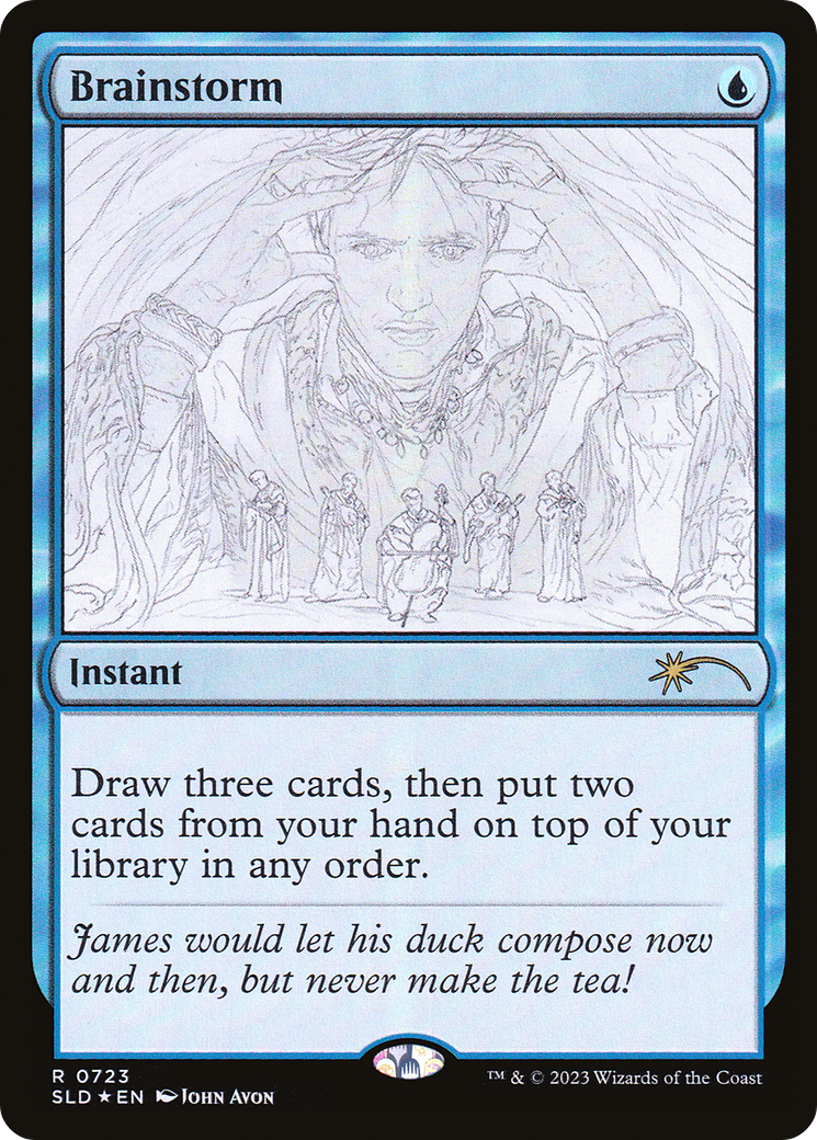 Image of Brainstorm (0723) (Sketch Showcase) [Secret Lair Drop Series]