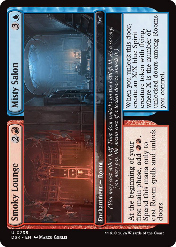 Image of Smoky Lounge // Misty Salon [Duskmourn: House of Horror]